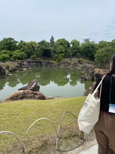 清流園は本当に清い流れの園に相応しいエリア